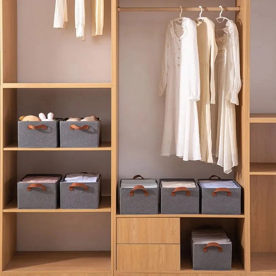 Wardrobe Storage Organizer With Steel Frame