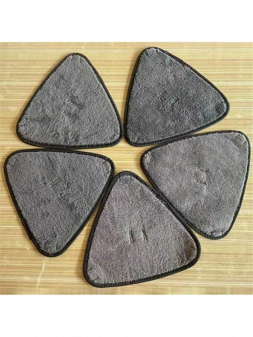 Triangle Mop Replacement Pads – Washable Microfiber Cleaning Pads