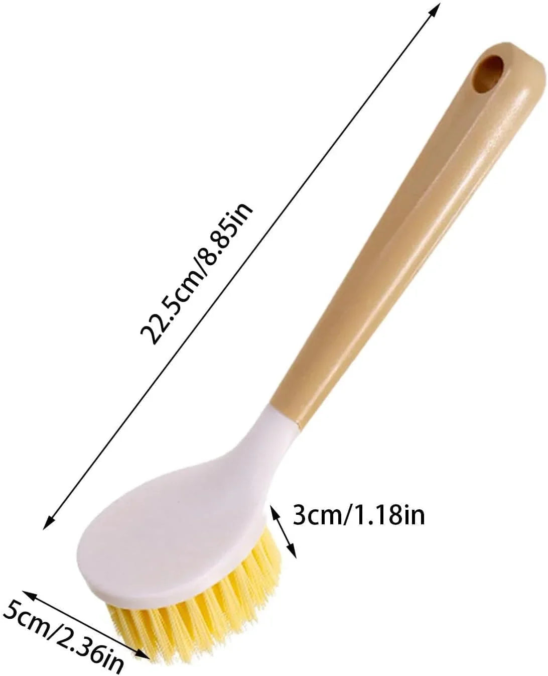Wood Handle Dish Brush – Eco‑Friendly Kitchen Cleaning Scrubber