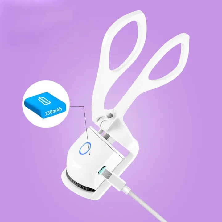 USB Rechargeable Eyelash Curler – Portable Heated Lash Curler
