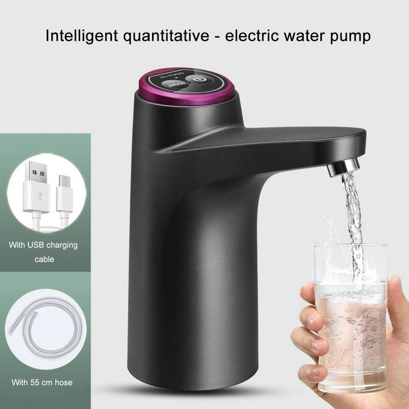 USB Rechargeable Water Dispenser Pump – Portable & Easy One-Click Operation