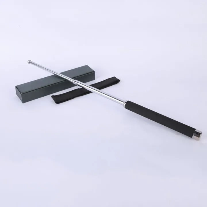 Telescopic Emergency Tool with Belt Pouch – Portable Outdoor Safety Stick