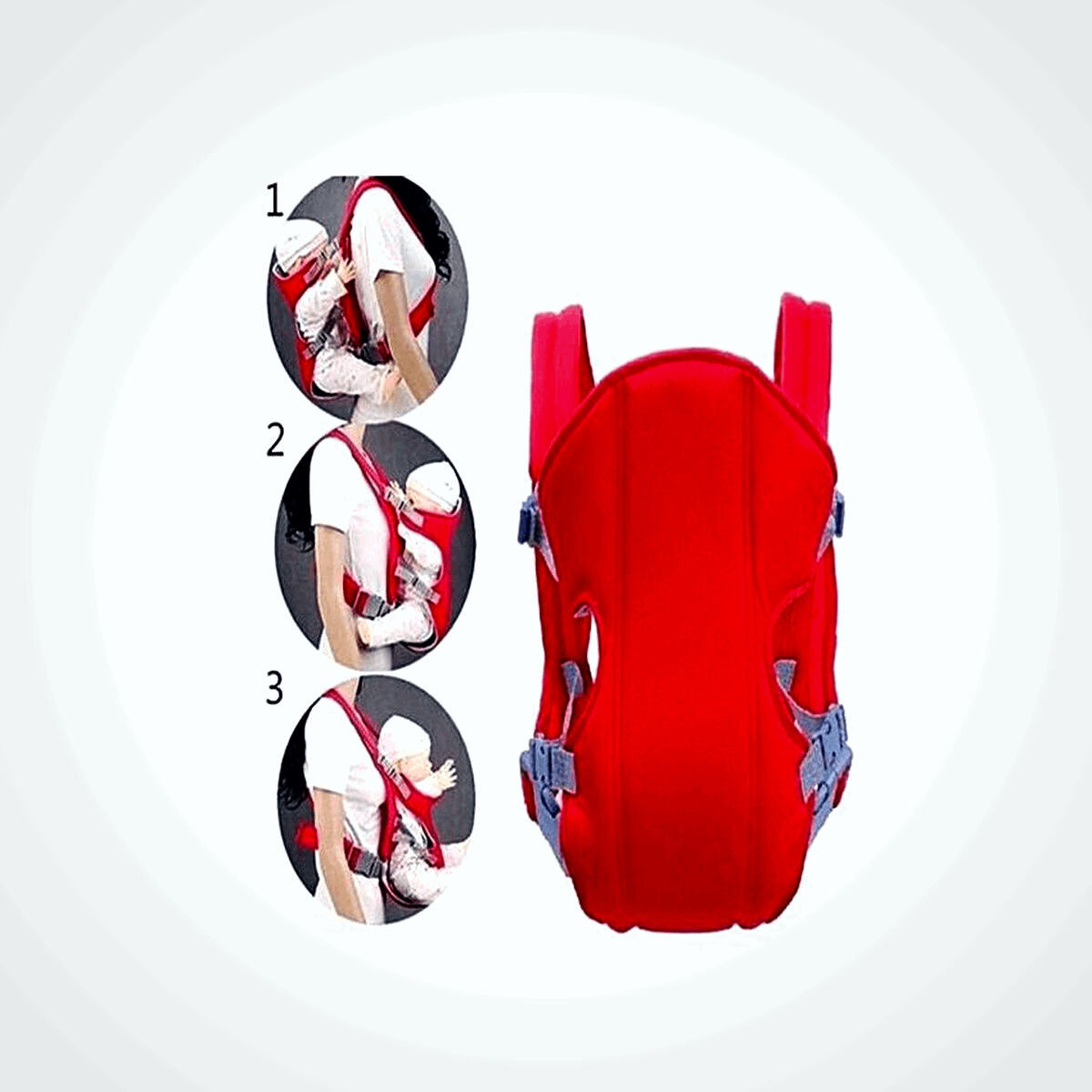 Baby Carrier – 4-in-1 Adjustable Ergonomic Infant Sling