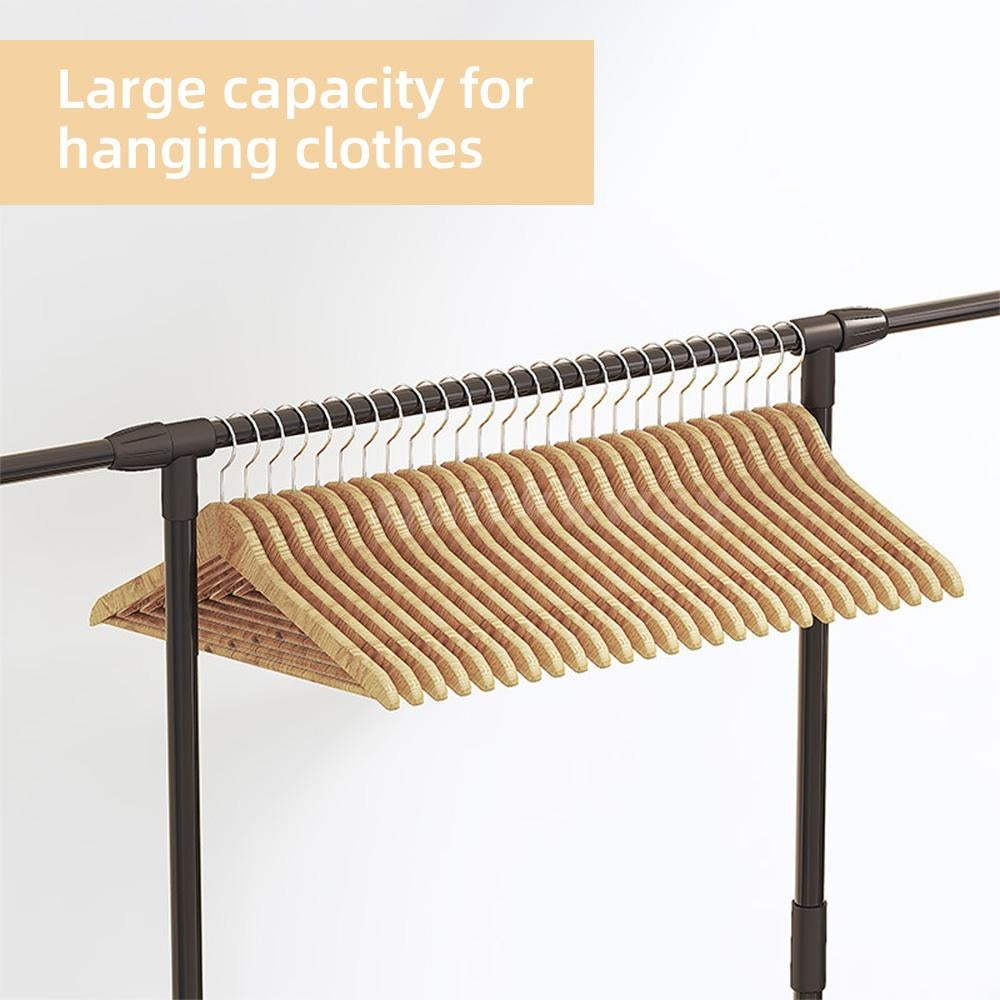 3/2-Layer Floor-Standing Clothes Rack – Multi-Layer Garment Organizer