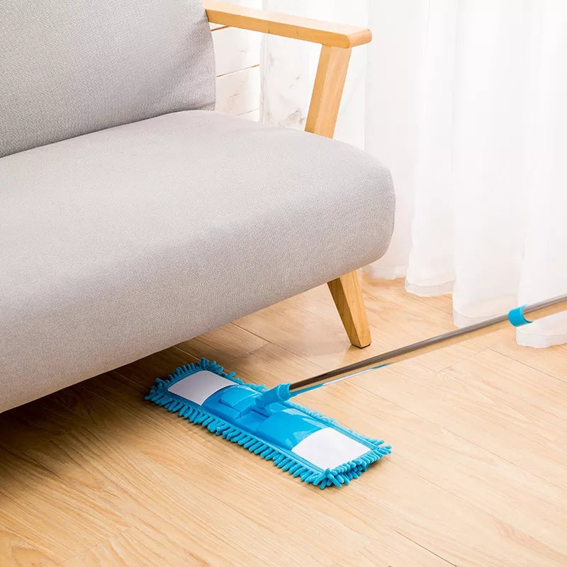 Telescopic Microfiber Flat Mop