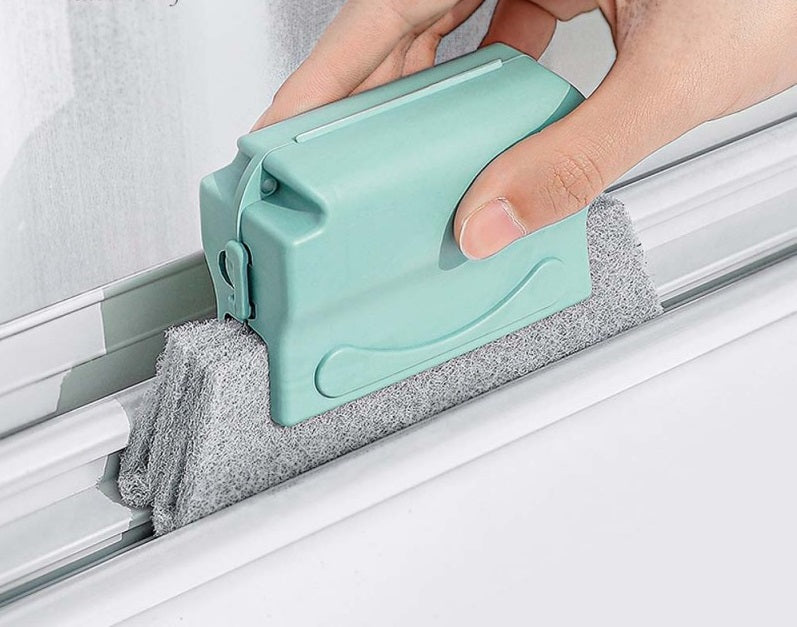 Window Gap Cleaning Brush (Pack of 2) – Easy Track & Corner Cleaner