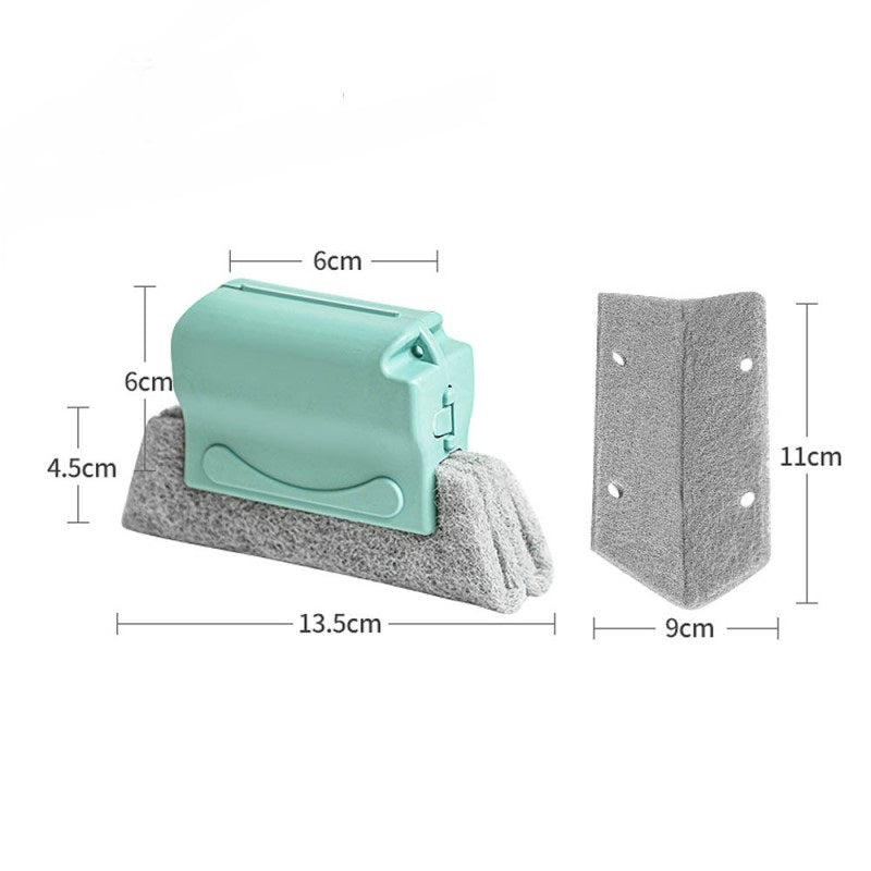 Window Gap Cleaning Brush (Pack of 2) – Easy Track & Corner Cleaner