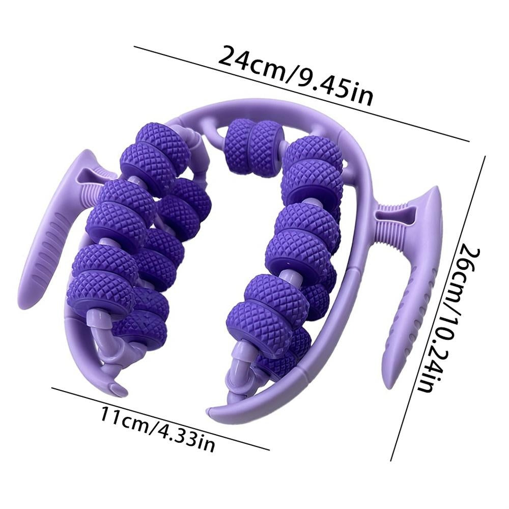 26 Roller Round Leg Massager Ring Clip Style