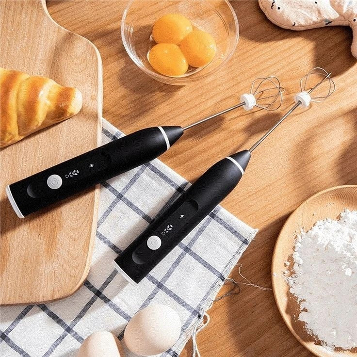 USB Electric Coffee & Egg Beater – Portable Hand Mixer & Milk Frother | Saadiq.pk