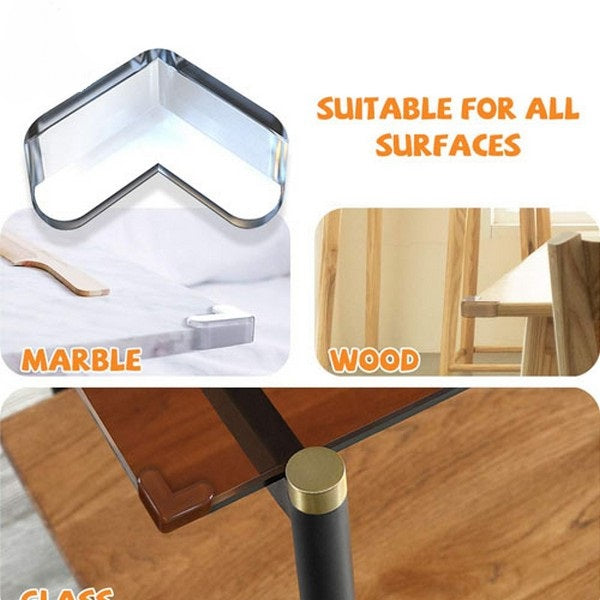 Silicone Table Corner Protector Covers (Pack of 4) – Baby Safety Edge Guards