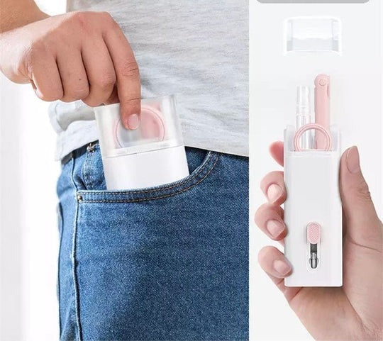 7-in-1 Keyboard & Earbud Cleaning Tool Kit – Multi-Function Cleane