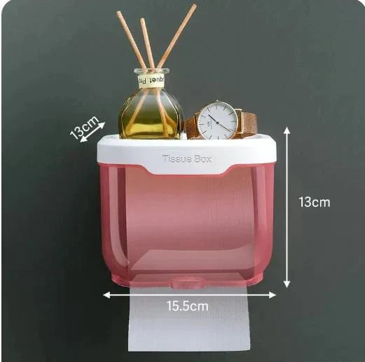 Wall mounted Sticking Tissue organizer