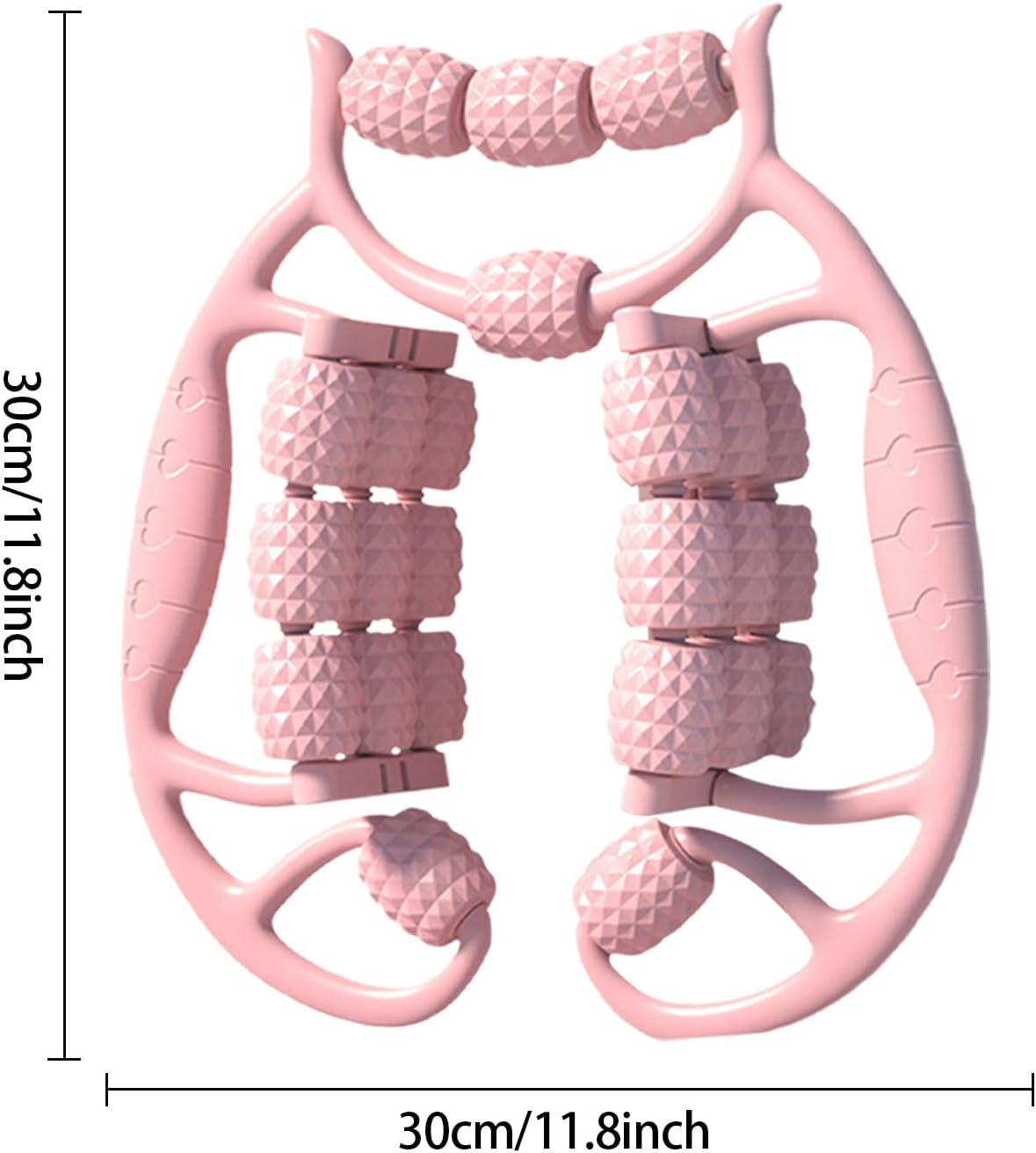 24‑Wheel Calf & Leg Muscle Relaxer | Manual Roller Massager for Pain Relief & Recovery
