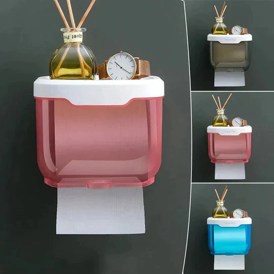 Wall mounted Sticking Tissue organizer