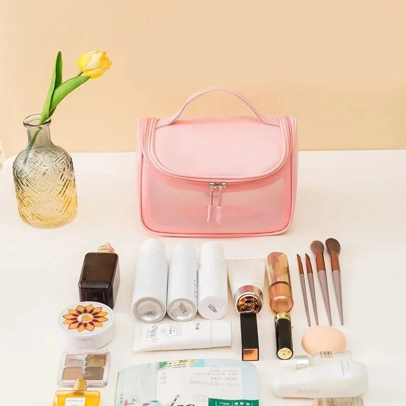 Travel Washbag Cosmetic Organizer | Waterproof Hanging Toiletry Bag