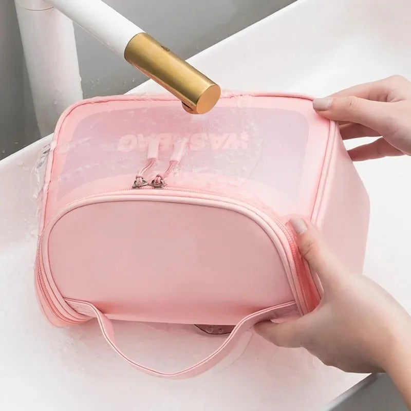 Travel Washbag Cosmetic Organizer | Waterproof Hanging Toiletry Bag