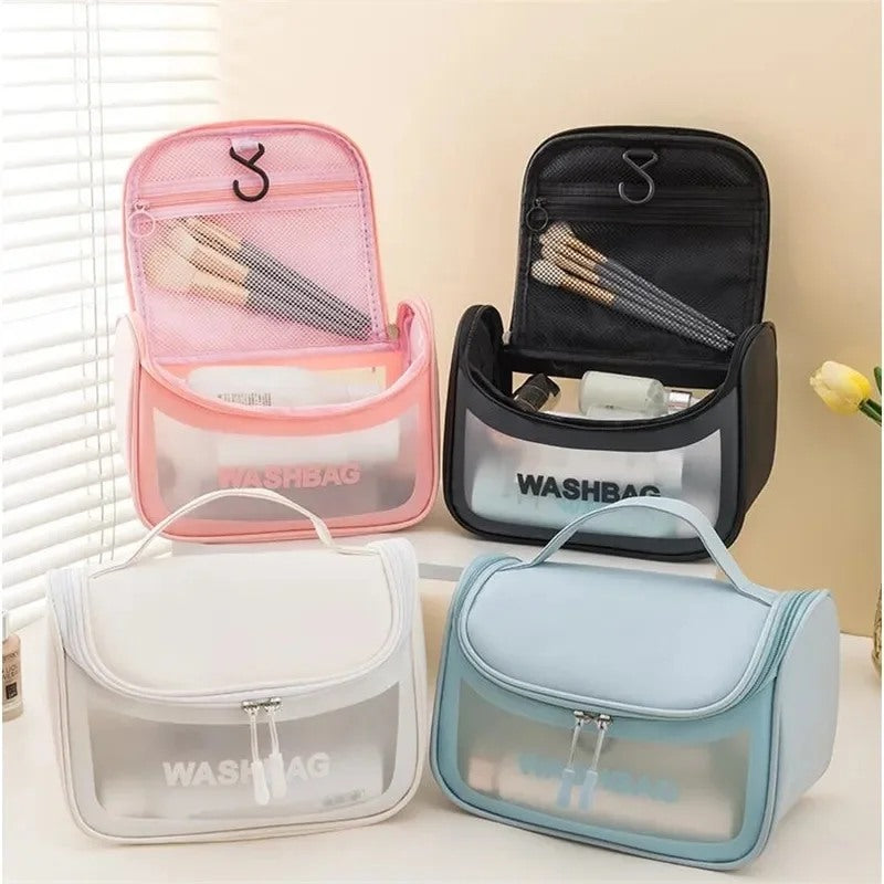 Travel Washbag Cosmetic Organizer | Waterproof Hanging Toiletry Bag