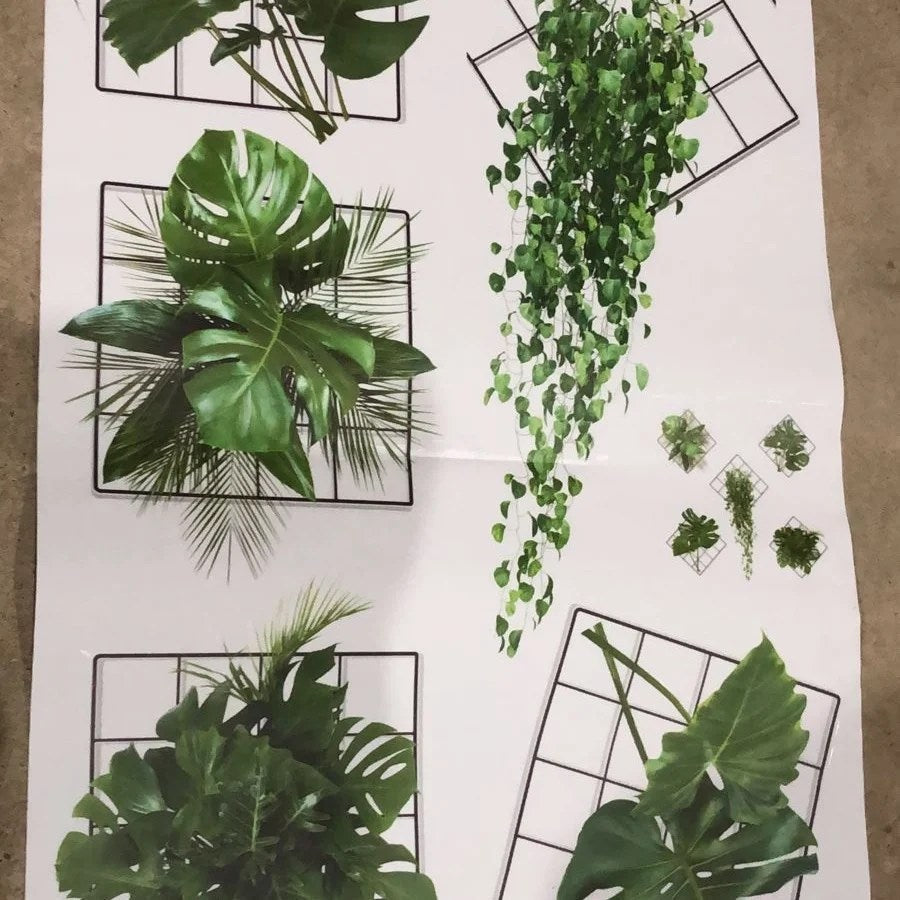 Wall Decorative Grass Stickers