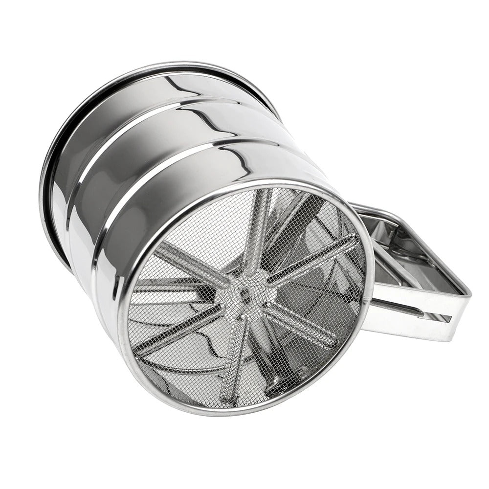 Stainless Steel Flour Sieve Handheld Cup Strainer – Baking Tool