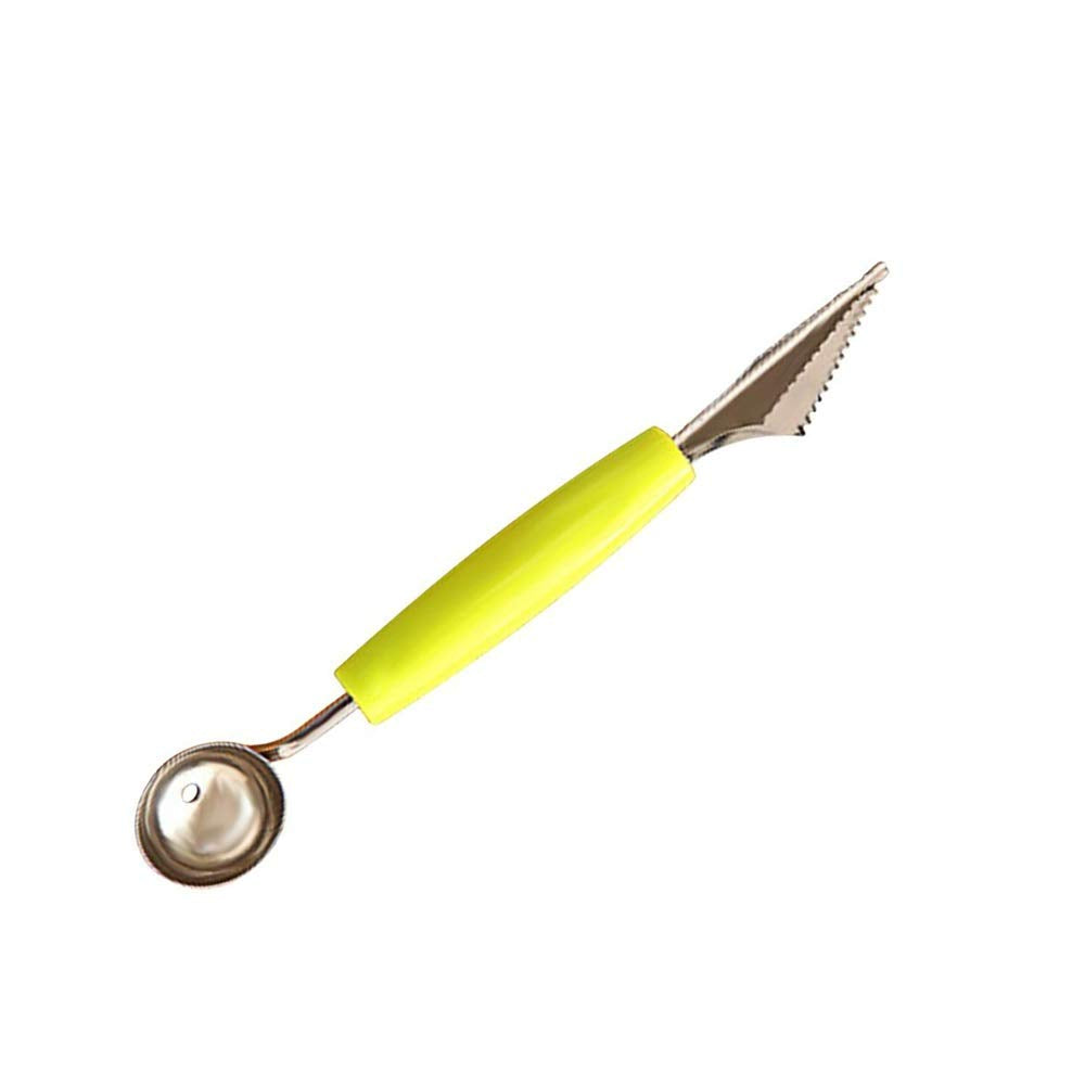 2-in-1 Fruit Carving Knife & Scoop – Stainless Steel Fruit Baller