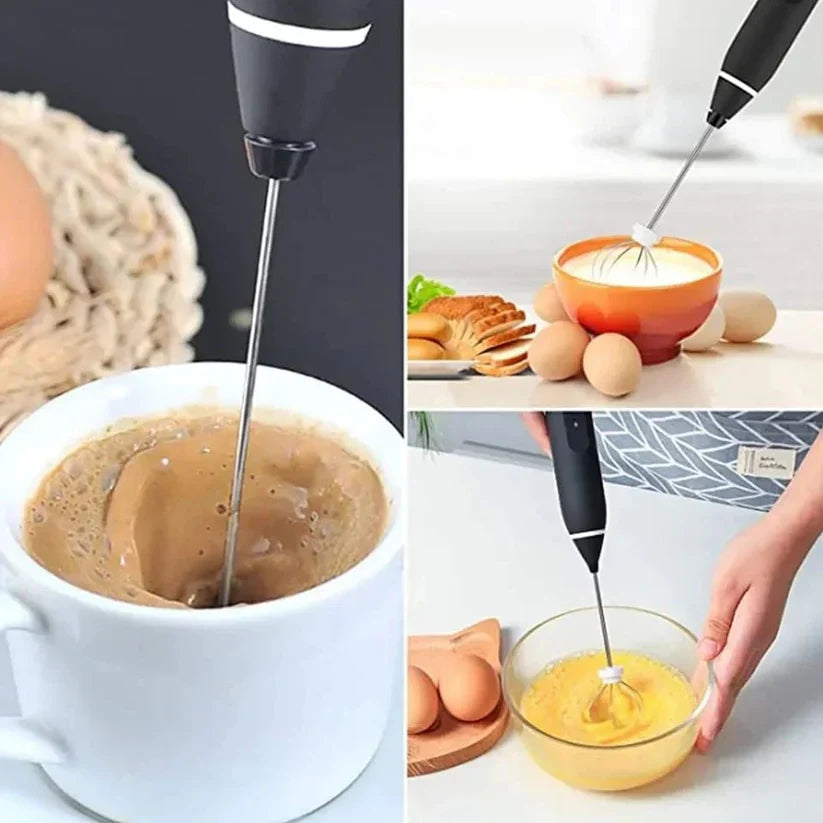 USB Electric Coffee & Egg Beater – Portable Hand Mixer & Milk Frother | Saadiq.pk
