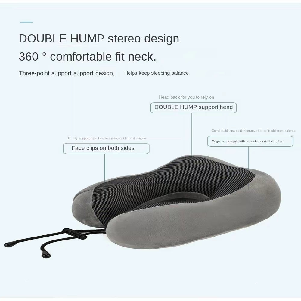 U-Shaped Travel Neck Pillow – Comfortable Support Cushion for Travel & Home