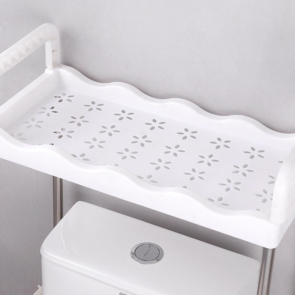 2 Tier Toilet Storage Rack Caamoad Shelf Stainless Steel