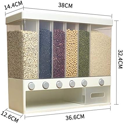 10-Kg Dry Food Dispenser with Sealed Lid & Dispensing Knob