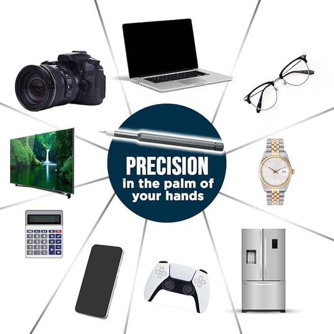 24‑in‑1 Compact Screwdriver Kit | High‑Precision Bits for Gadgets & Devices