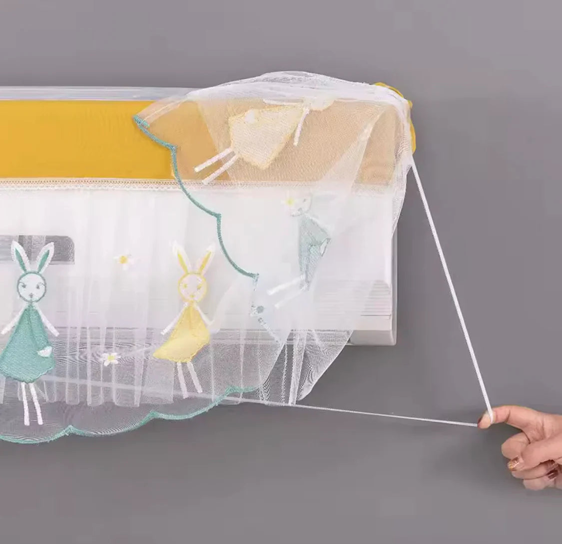 AC Dust Cover | Washable Decorative Air Conditioner Cover