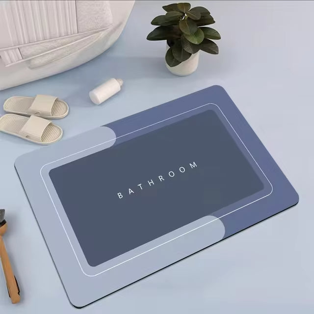 Bath Mat – Water Absorbent & Non-Slip Bathroom Floor Mat