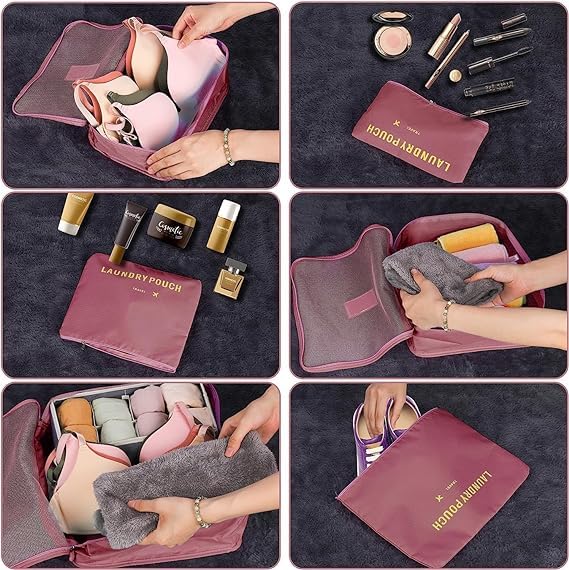 6in1 Travel Organizer Bags - Space‑Saving Suitcase Organizer Set