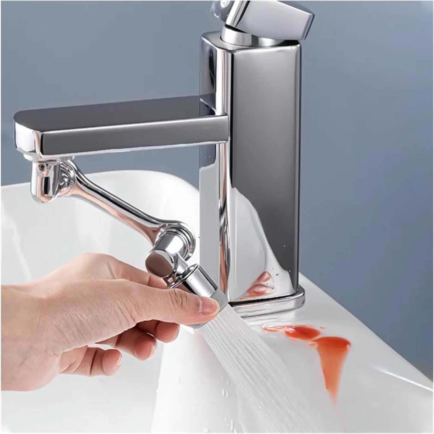 Universal Splash Filter Faucet Rotating