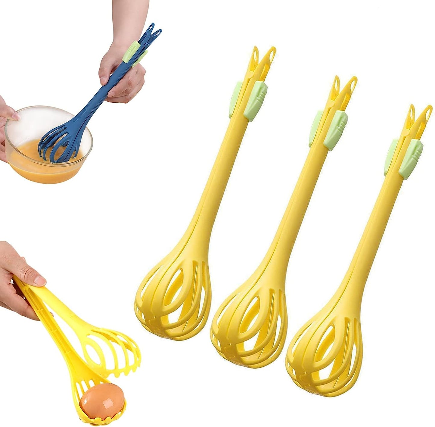 2-in-1 Egg Beater & Food Clip – Multipurpose Kitchen Tool