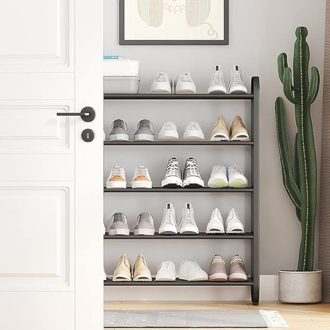 5-Layer Shoe Rack Door Shoe Organizer – Space-Saving Shoe Storage Solution