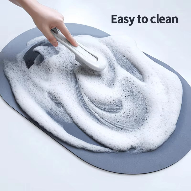 Bath Mat – Water Absorbent & Non-Slip Bathroom Floor Mat