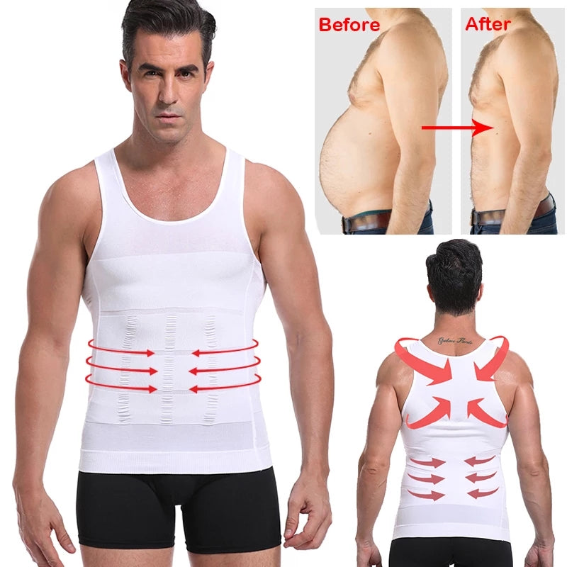 Slim n Lift Slimming Vest for Men | Body Shaper & Posture Support Vest
