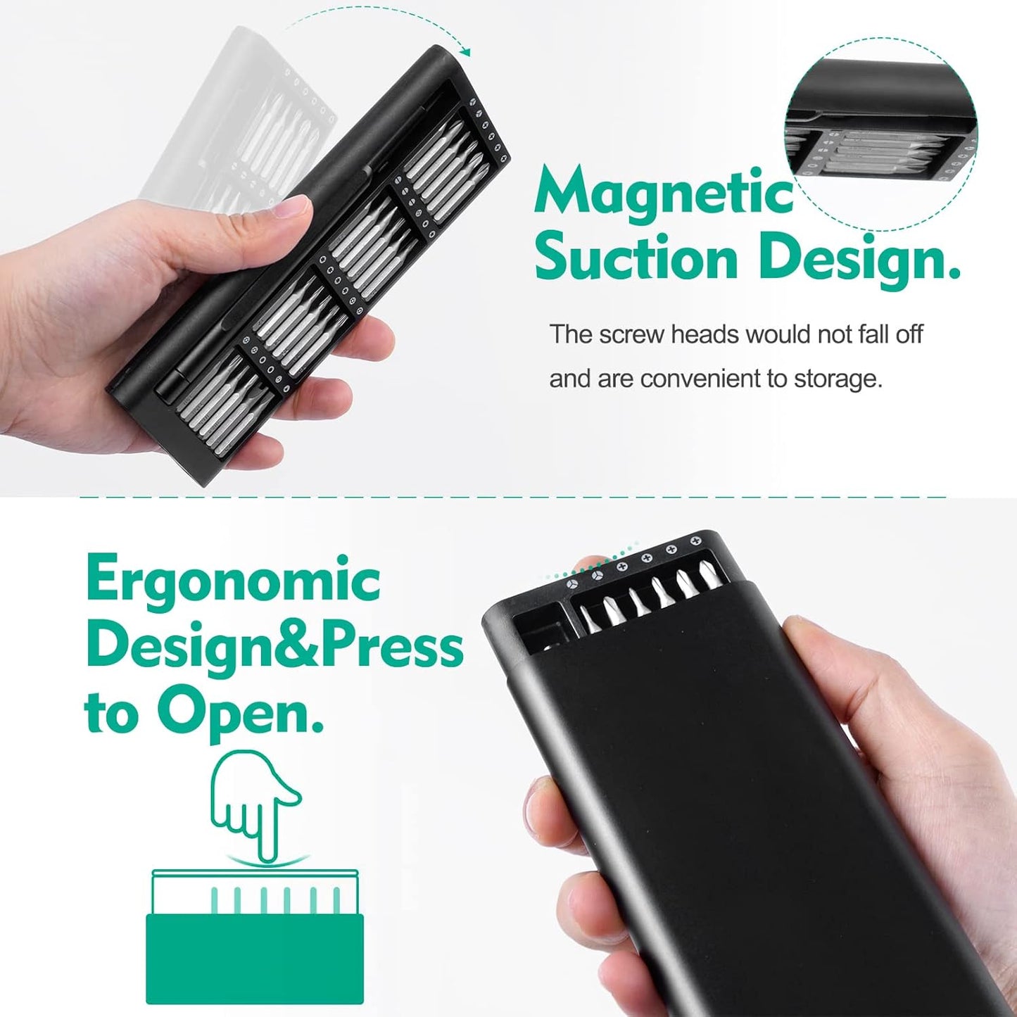 24-in-1 Precision Screwdriver Set – Multi-Tool Repair Kit