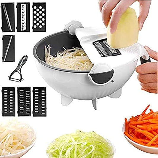 9-in-1 Multi-Functional Vegetable Cutter – Slicer, Dicer & Kitchen Tool