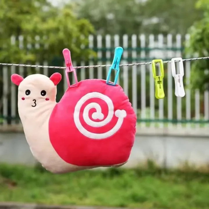 12pcs Clothespins – Windproof Plastic Durable Laundry Clips