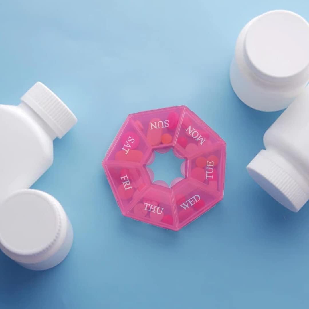 Weekly Essentials Organizer Box – 7-Day Compact Storage Case