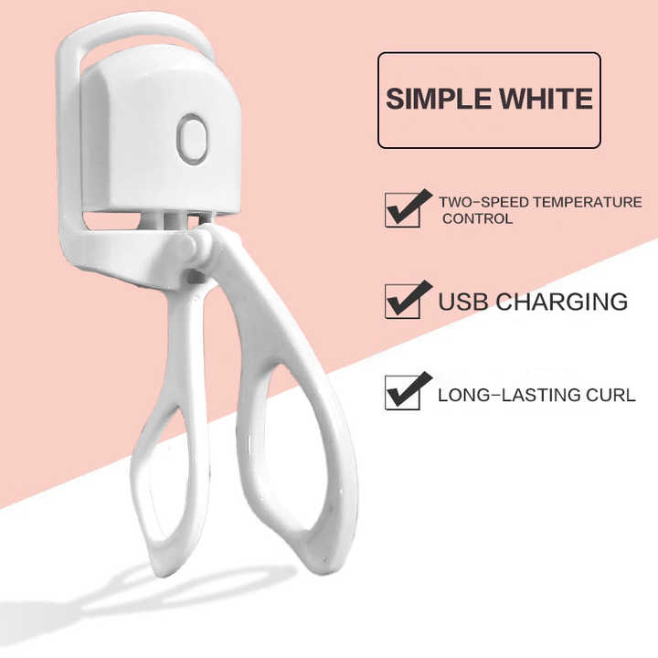 USB Rechargeable Eyelash Curler – Portable Heated Lash Curler
