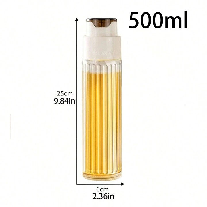 500ml Oil Bottle – Automatic Opening & Closing Dispenser