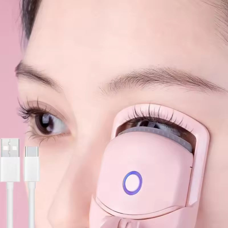 USB Rechargeable Eyelash Curler – Portable Heated Lash Curler