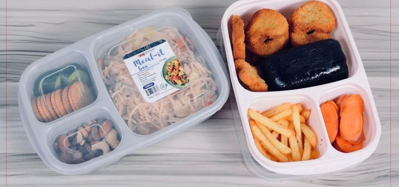 Student Lunch Box – Airtight, Lightweight & Multi-Partition (700ml / 1000ml)