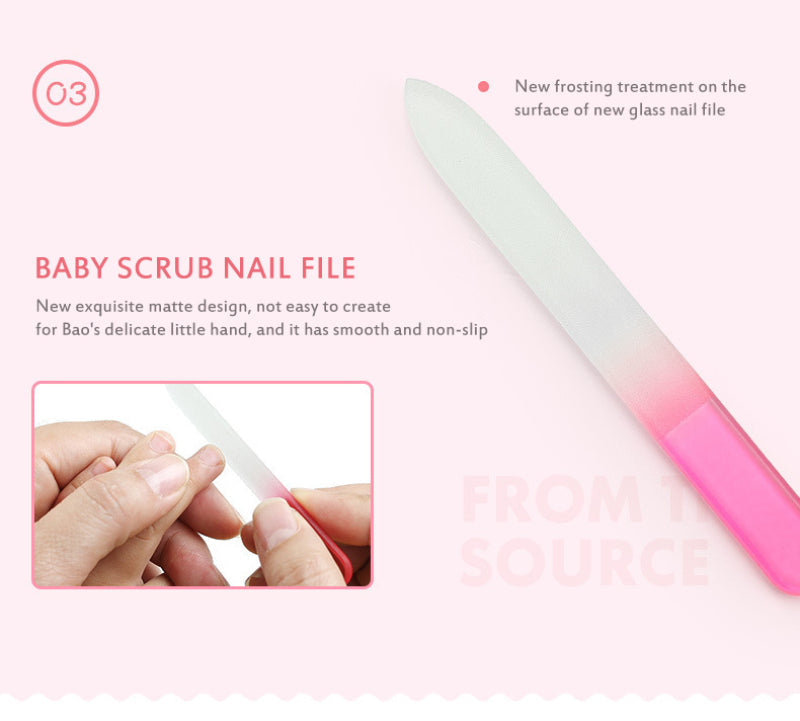 Baby Grooming Kit – 4-in-1 Convertible Nail Care Set with Cute Deer Case