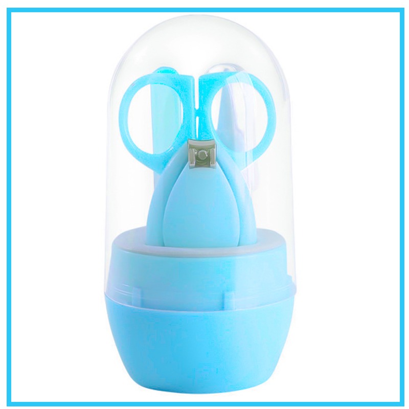 Baby Grooming Kit – 4-in-1 Convertible Nail Care Set with Cute Deer Case