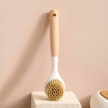 Wood Handle Dish Brush – Eco‑Friendly Kitchen Cleaning Scrubber
