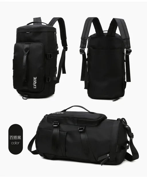 Trendy Travel & Gym Backpack – Multi-Purpose Large Capacity Bag