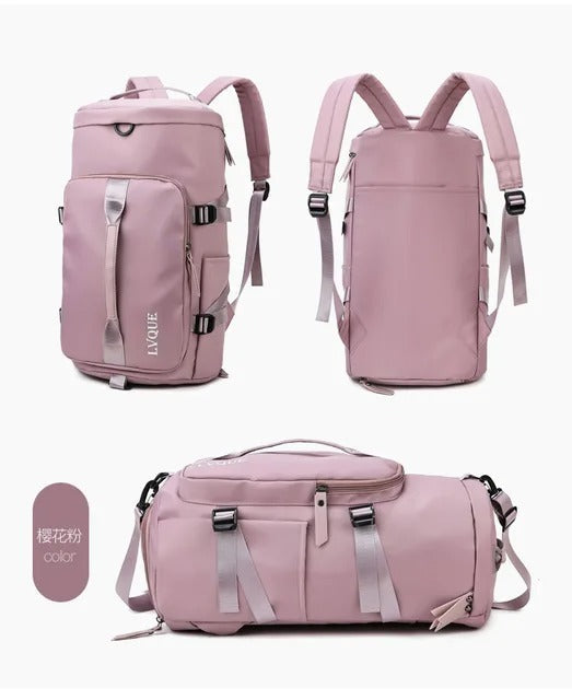 Trendy Travel & Gym Backpack – Multi-Purpose Large Capacity Bag